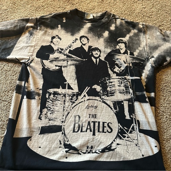 VTG | THE BEATLES ALL OVER PRINT TEE - Picture 2 of 5